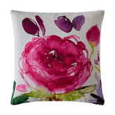 Bluebellgray Rose Fuchsia Microfibre 45x45cm Cushion
